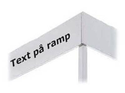 Bild på Text på ramp